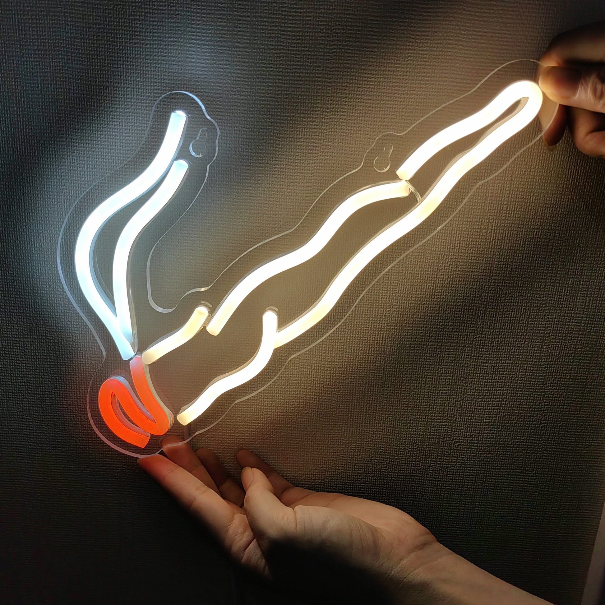 Cigarette LED Neon Light – USB Powered Wall Hanging for Bedroom and Bar Decor