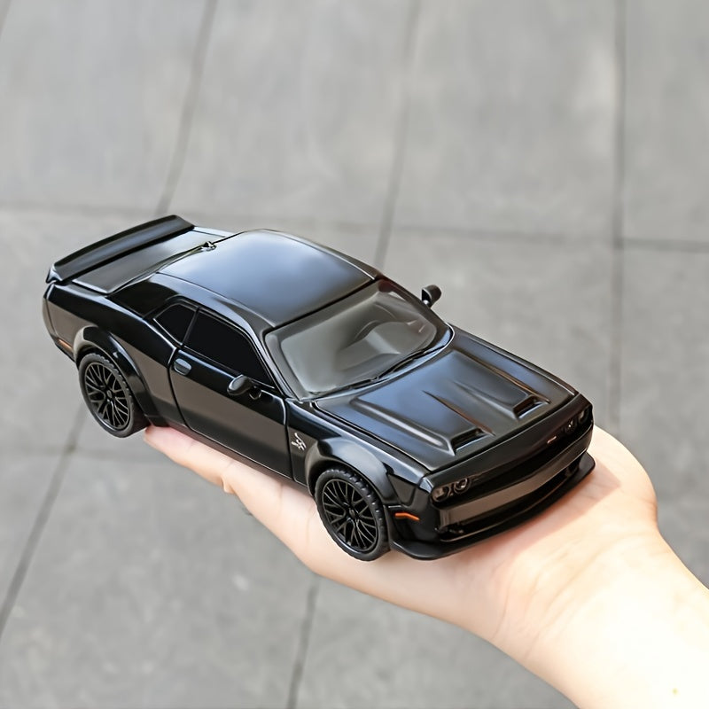 Metal Die-Cast Sports Car 1:24 - Sound & Light Effects Collectible Gift