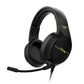AKUMA SEINEN H02 - Gaming-Headset mit tiefen Bässen, Schwarz