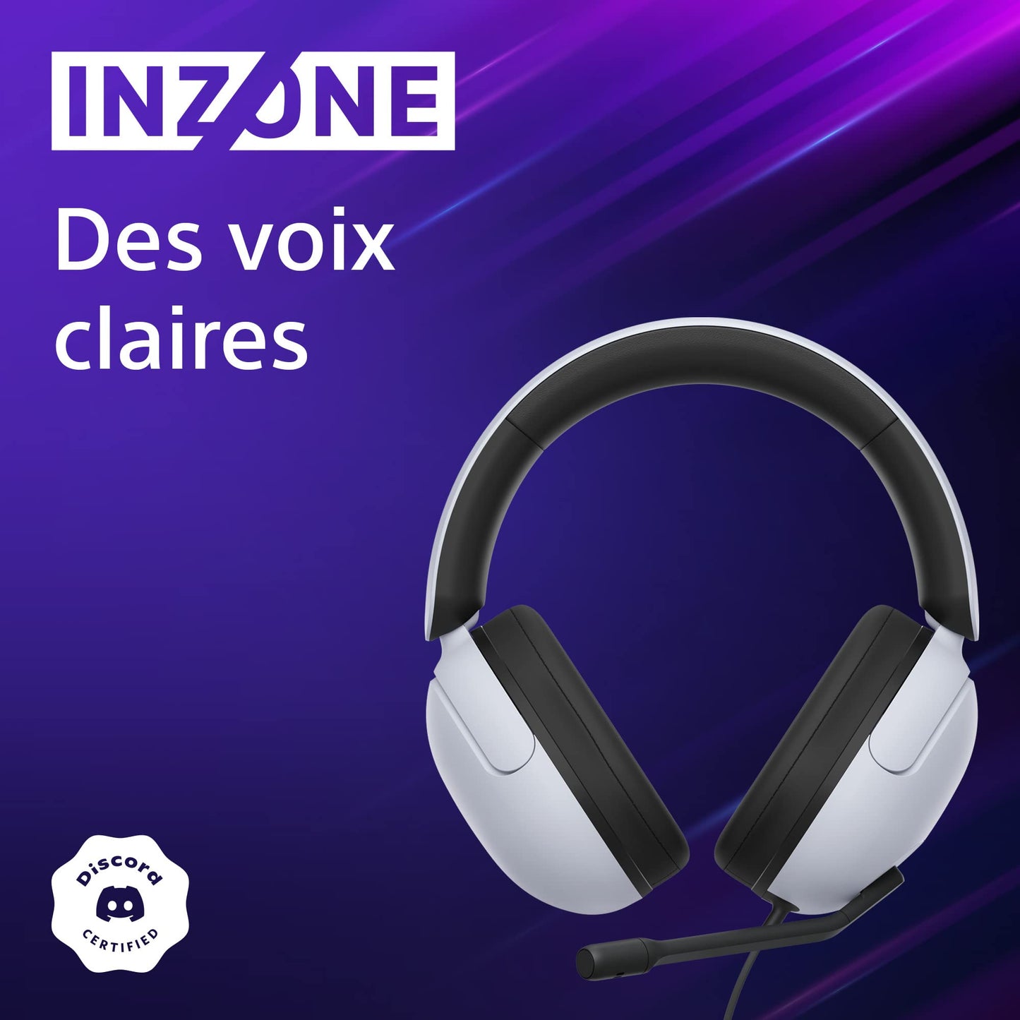 Sony INZONE H3 - Gaming Headset w/360° Sound, Quality Mic, PC/PS5