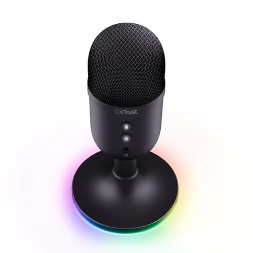 GXT 236 Yami Condenser Mic – Twitch, YouTube, Podcast, Mute, RGB