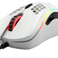 Glorious Model D Kabelgebundene Gaming Maus, 68g, Pixart 3360, RGB, Weiß