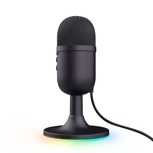 GXT 236 Yami Condenser Mic – Twitch, YouTube, Podcast, Mute, RGB