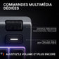 SteelSeries Apex 3 Gaming-Tastatur, AZERTY, RGB-Beleuchtung, magnetische Handballenauflage