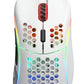 Glorious Model D Kabelgebundene Gaming Maus, 68g, Pixart 3360, RGB, Weiß