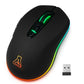 The G-Lab Kult Krypton Kabellose Gaming-Maus, 6400 DPI, RGB, 7 Tasten, Schwarz