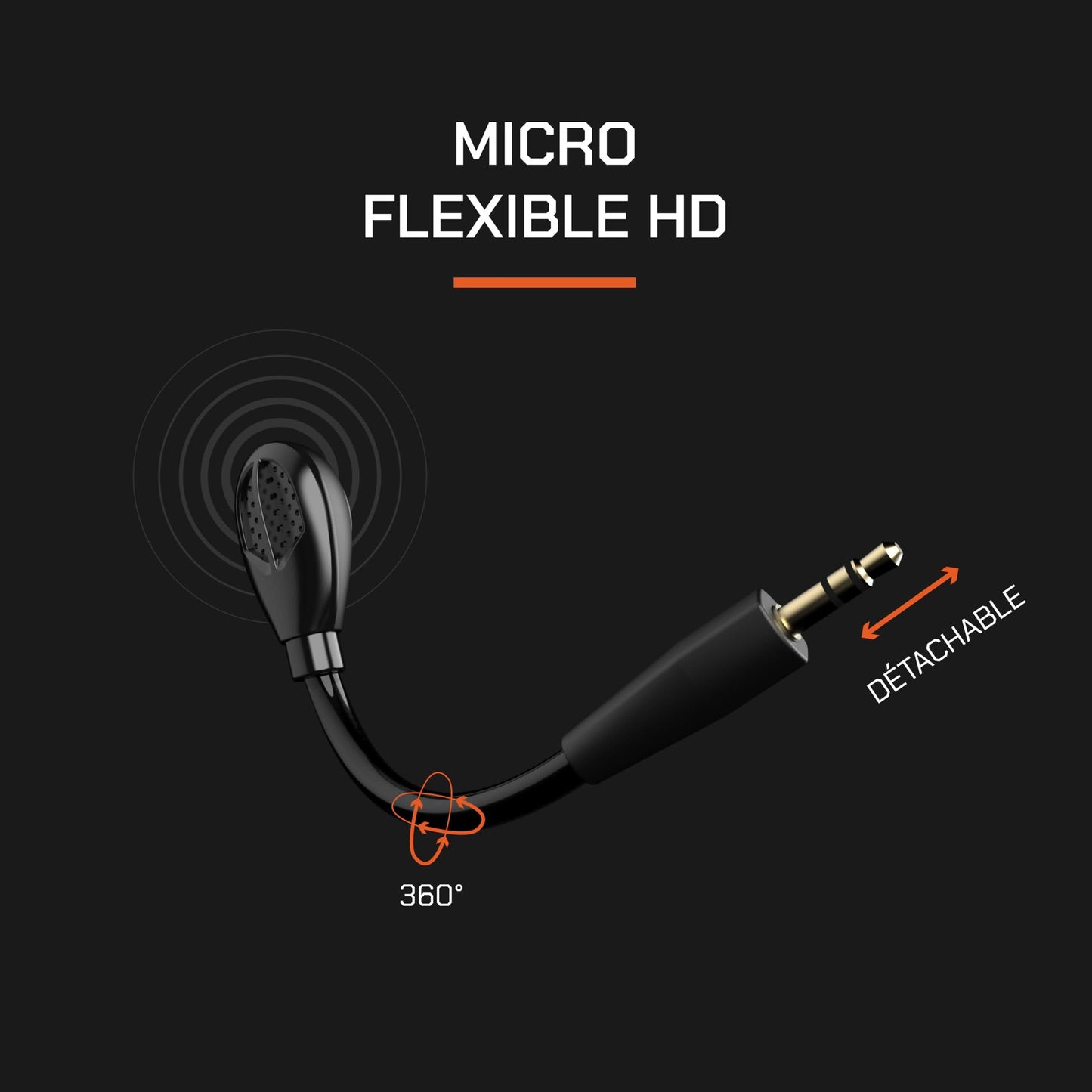 NOVA AUSTRALIS - Casque Gamer Filaire Micro Amovible, Multiplateforme