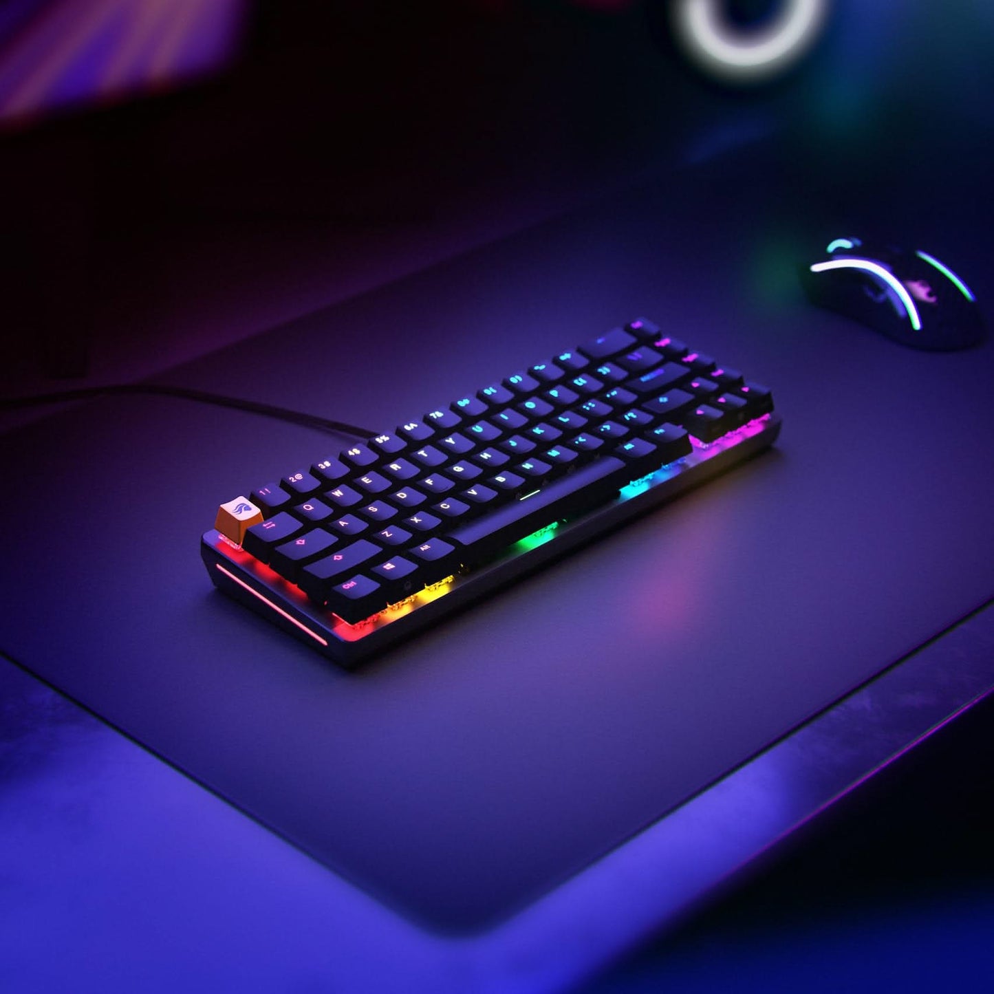 Glorious GMMK 2 Compact (65%) Clavier Méca AZERTY, RGB, Aluminium