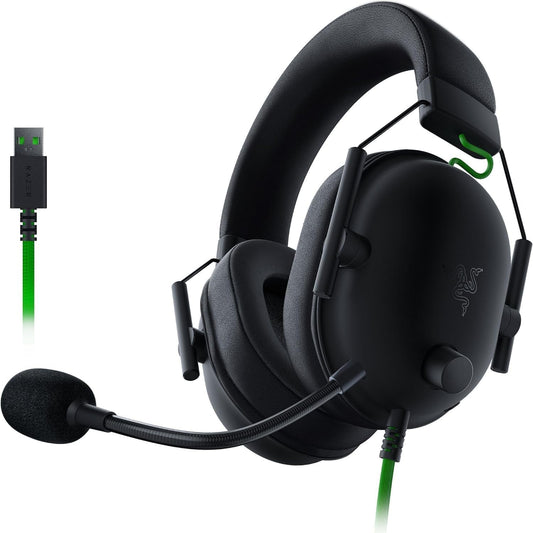 Razer BlackShark V2 X - Wired Gaming Headset, 7.1 Surround