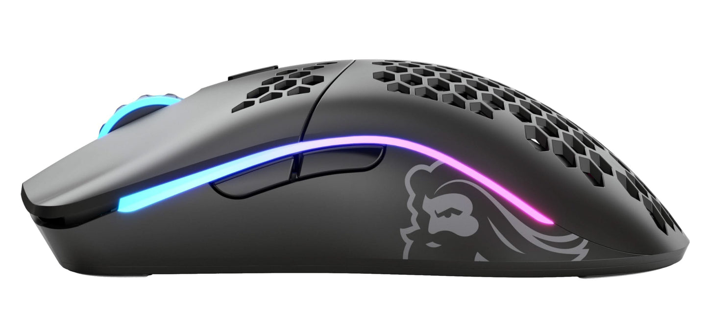 Glorious Model O Wireless Gaming Mouse, 69g, RGB, 71h Battery, Black