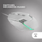 Mars Gaming MM024 RGB Gaming-Maus, 4000 DPI, Huano Switches, Weiß
