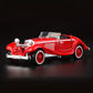Oldtimer Cabrio Modell 1:32 - Legierungsspielzeug mit funktionierenden Türen