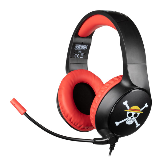 Konix One Piece - Wired Gaming Headset, Luffy Design, 3.5mm