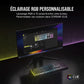 Corsair K55 Core Gaming-Tastatur, AZERTY, RGB 10 Zonen, iCUE-kompatibel