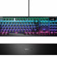 SteelSeries Apex 7 Mechanische Tastatur AZERTY, OLED-Display, rote Switches
