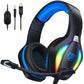 Fachixy FC100 - Multiplattform-Gaming-Headset mit RGB & Mikrofon, Blau