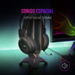 MARSGAMING MH120 - Gaming-Headset mit flexiblem Mikrofon, Airtech Black