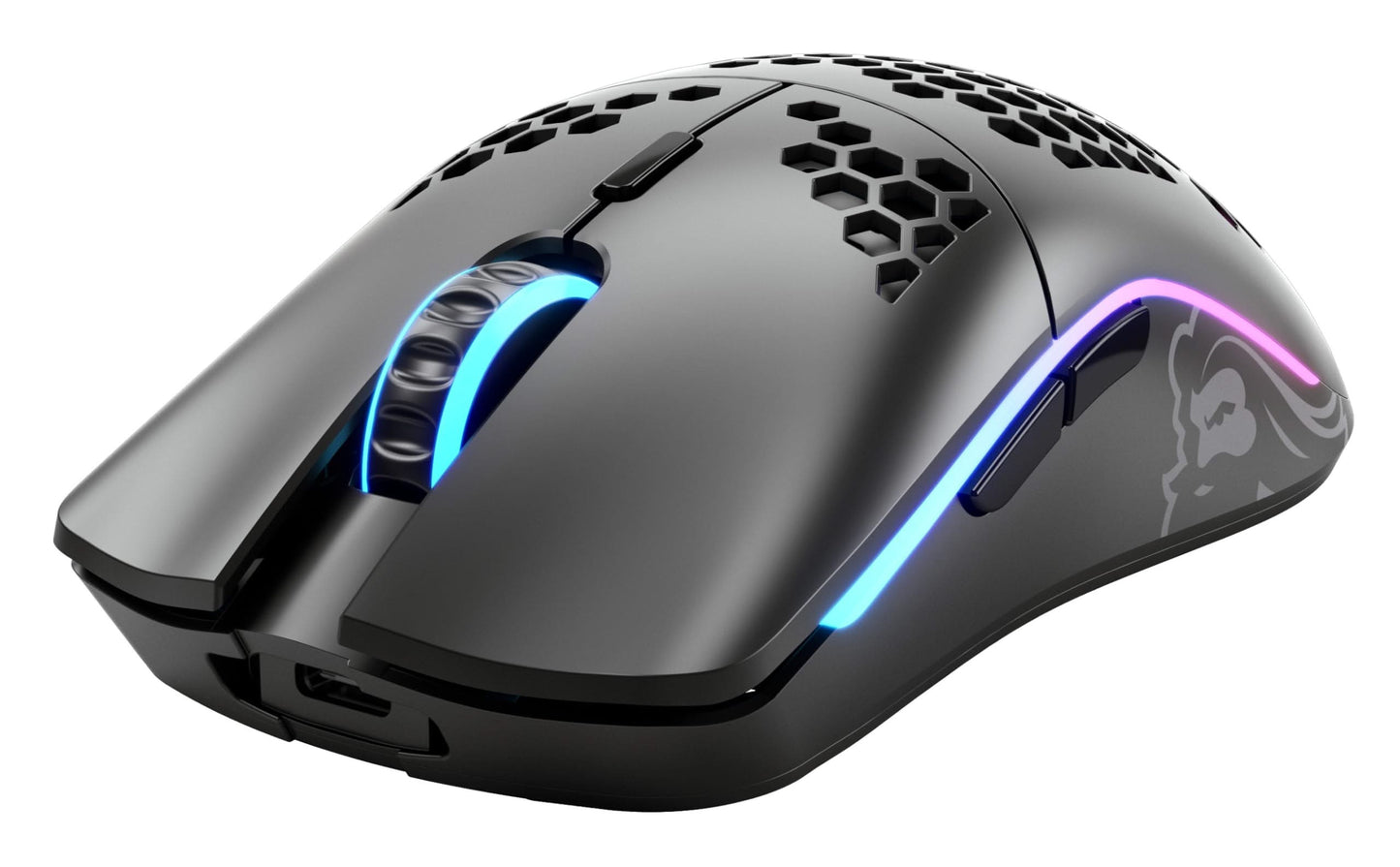 Glorious Model O Wireless Gaming Mouse, 69g, RGB, 71h Battery, Black