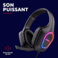 Trust GXT 419 Rayne – Leichtes Over-Ear-Headset mit USB-LED
