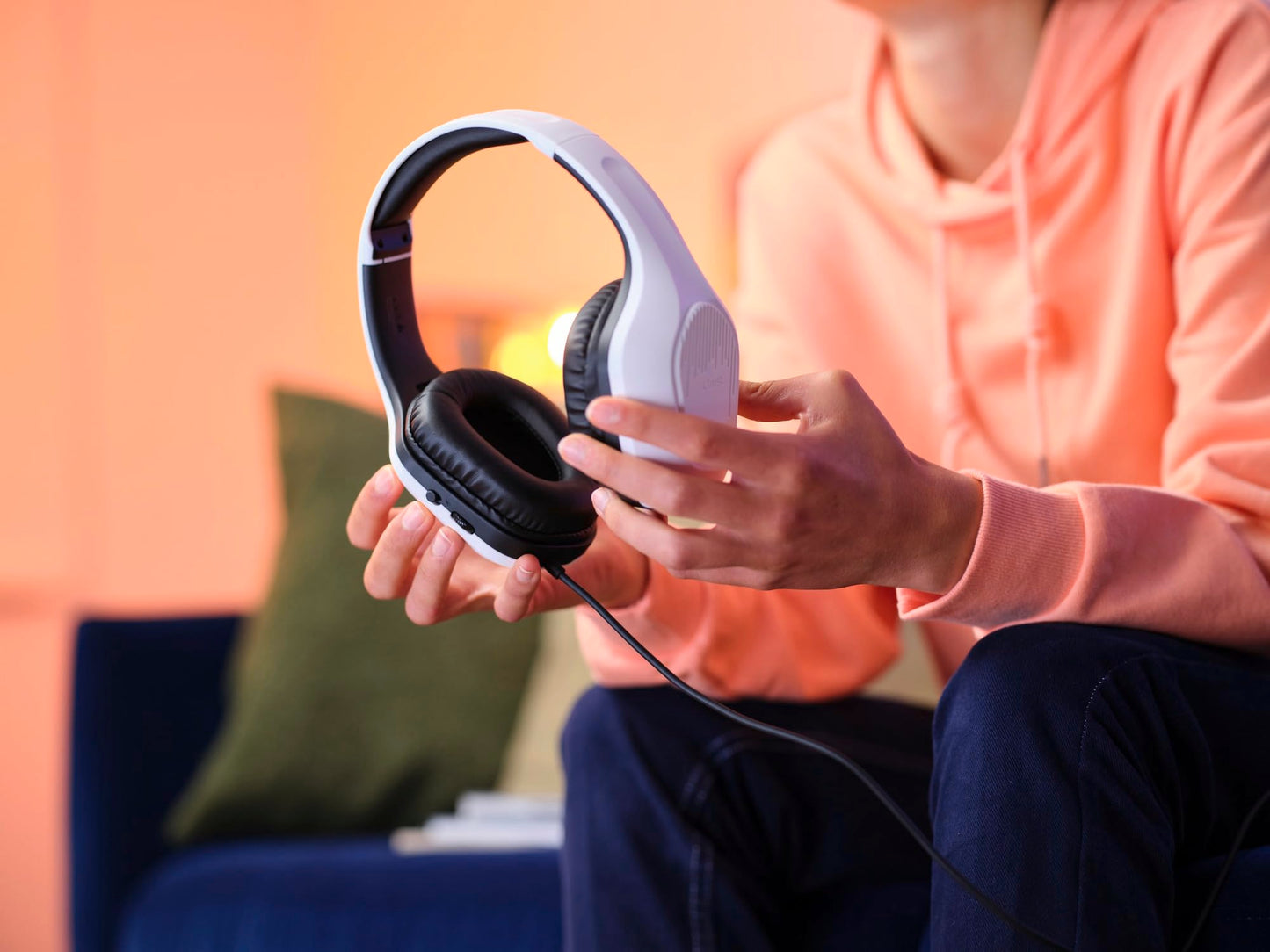 Trust GXT 415PS - Lightweight PS5 Headset w/Mic, 1.2m Cable