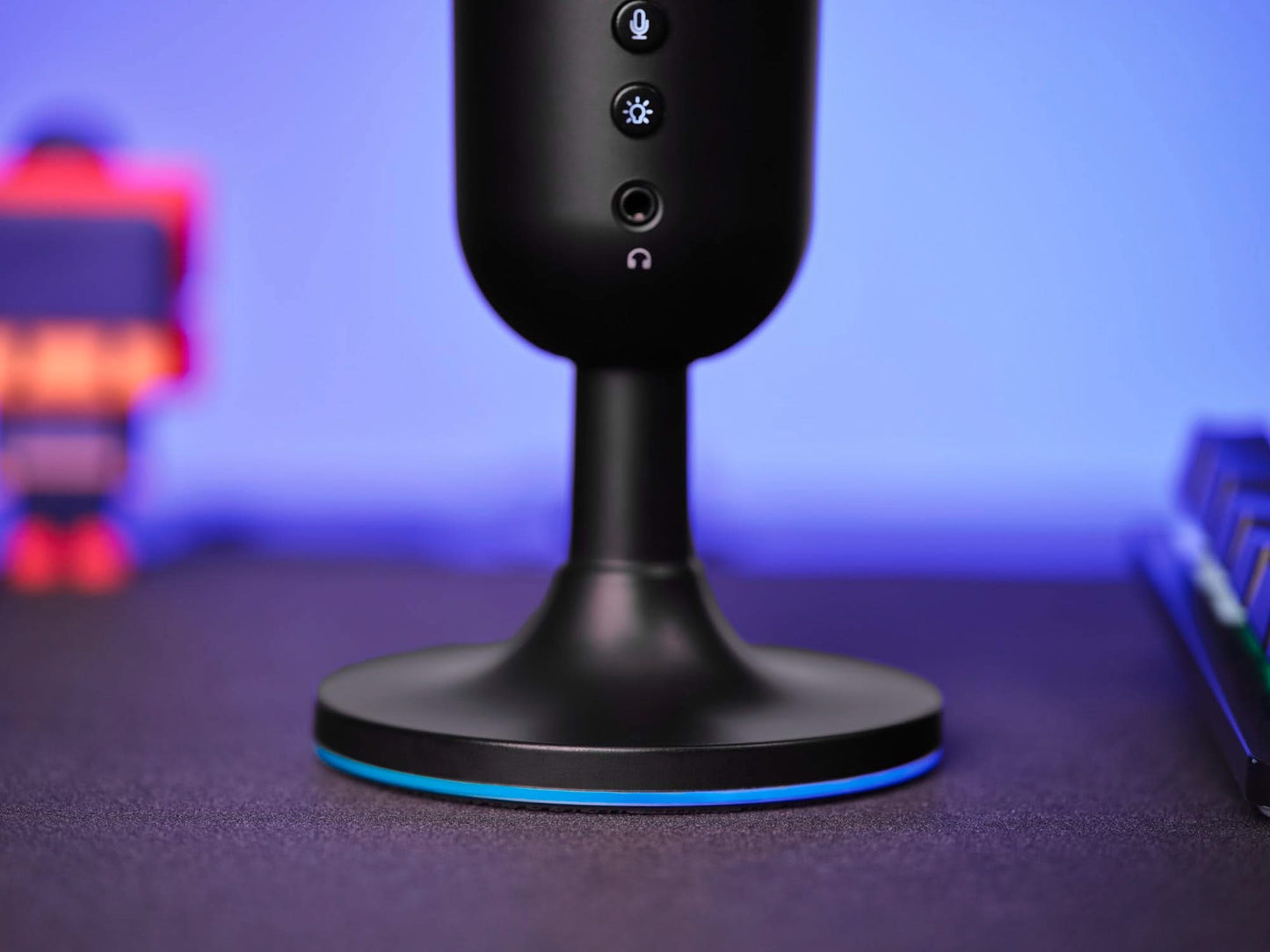 GXT 236 Yami Condenser Mic – Twitch, YouTube, Podcast, Mute, RGB