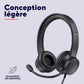 Trust USB On-Ear Headset – Leicht, verstellbar, flexibles Mikrofon