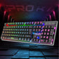 Spirit of Gamer X Pro K1 RGB Semi-Mechanisch, QWERTY ES, USB