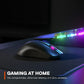 SteelSeries Rival 3 Wireless Gaming-Maus, 400+ Stunden, Dual Wireless, Schwarz