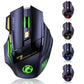 VEGCOO C8 Kabellose Gaming-Maus, 4800 DPI, wiederaufladbar, leiser Klick