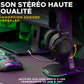 G-Lab Korp Titanium - Kabelgebundenes Gaming-Headset, 3,5mm, abnehmbares Mikrofon
