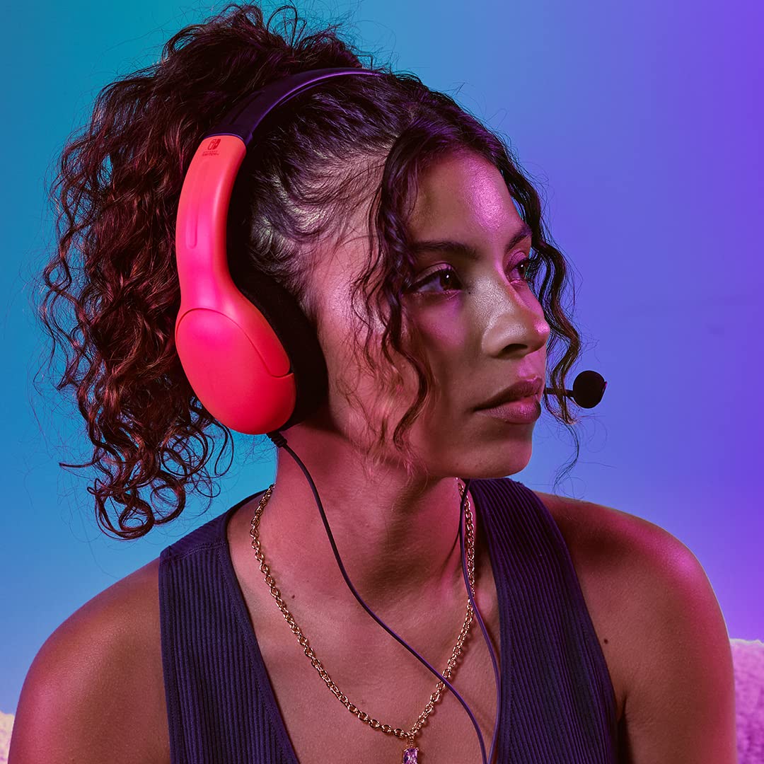 PDP LVL40 Gaming Headset - Switch/PC Compatible, Soft Ear Pads