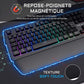 G-Lab Keyz Palladium Gaming-Tastatur, AZERTY, RGB, magnetisch, Anti-Ghosting