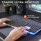 G-LAB Combo Yttrium Pack Gaming AZERTY RGB - Tastatur 105 Tasten, Maus 2400 DPI