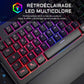 G-Lab Keyz Palladium Gaming-Tastatur, AZERTY, RGB, magnetisch, Anti-Ghosting