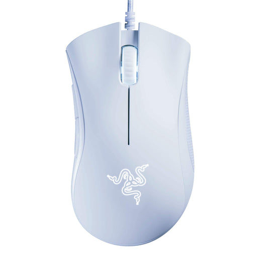 Razer DeathAdder Essential Wired Mouse, 6400 DPI, White