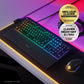 SteelSeries Apex 3 Gaming-Tastatur, AZERTY, RGB-Beleuchtung, magnetische Handballenauflage