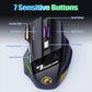 VEGCOO C8 Kabellose Gaming-Maus, 4800 DPI, wiederaufladbar, leiser Klick