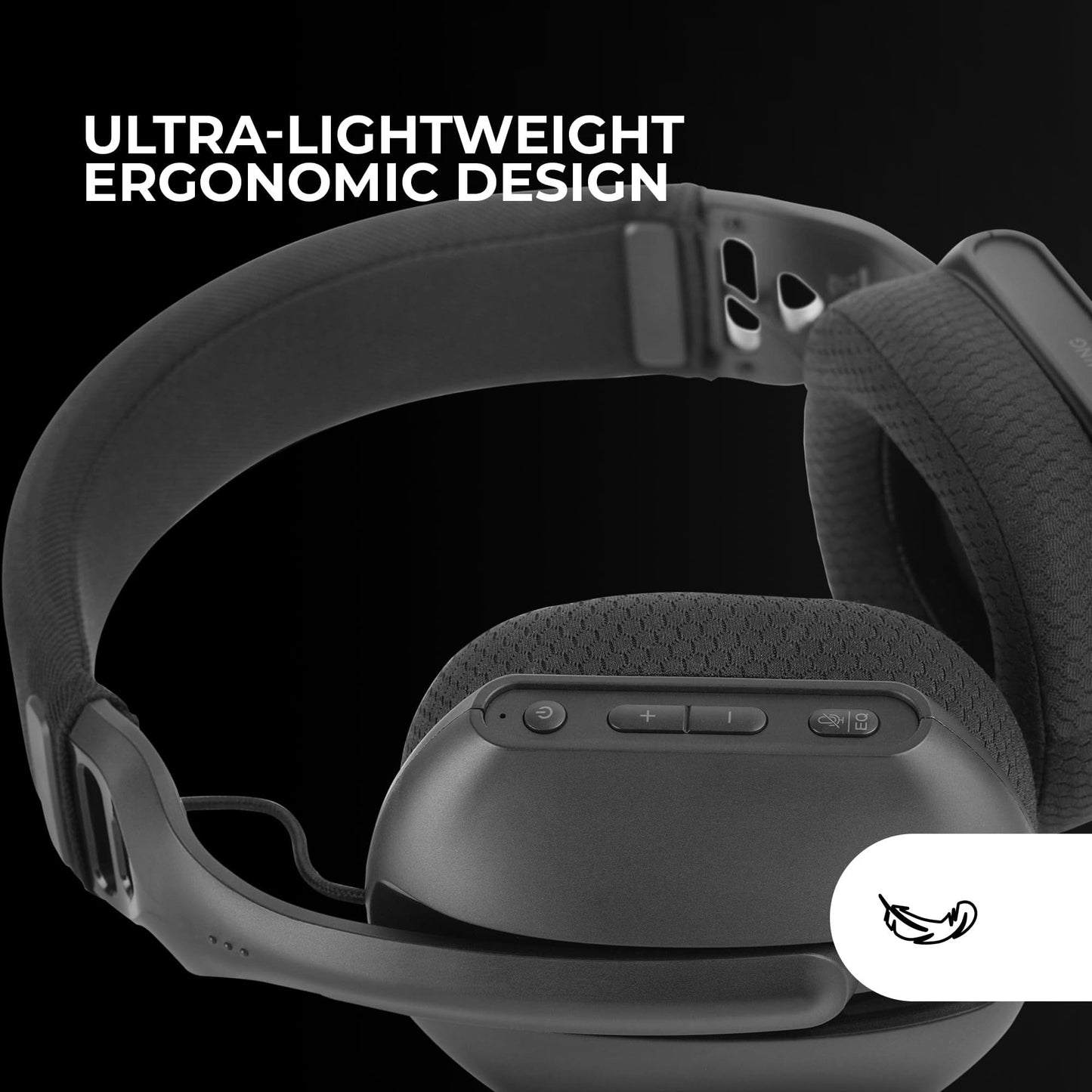 MHW-Pro Wireless Headset - 7.1 ARGB, Dual Mic, Bluetooth 5.3
