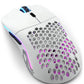 Glorious Model O Wireless Gaming Maus, 69g, RGB, 71h Akku, Weiß