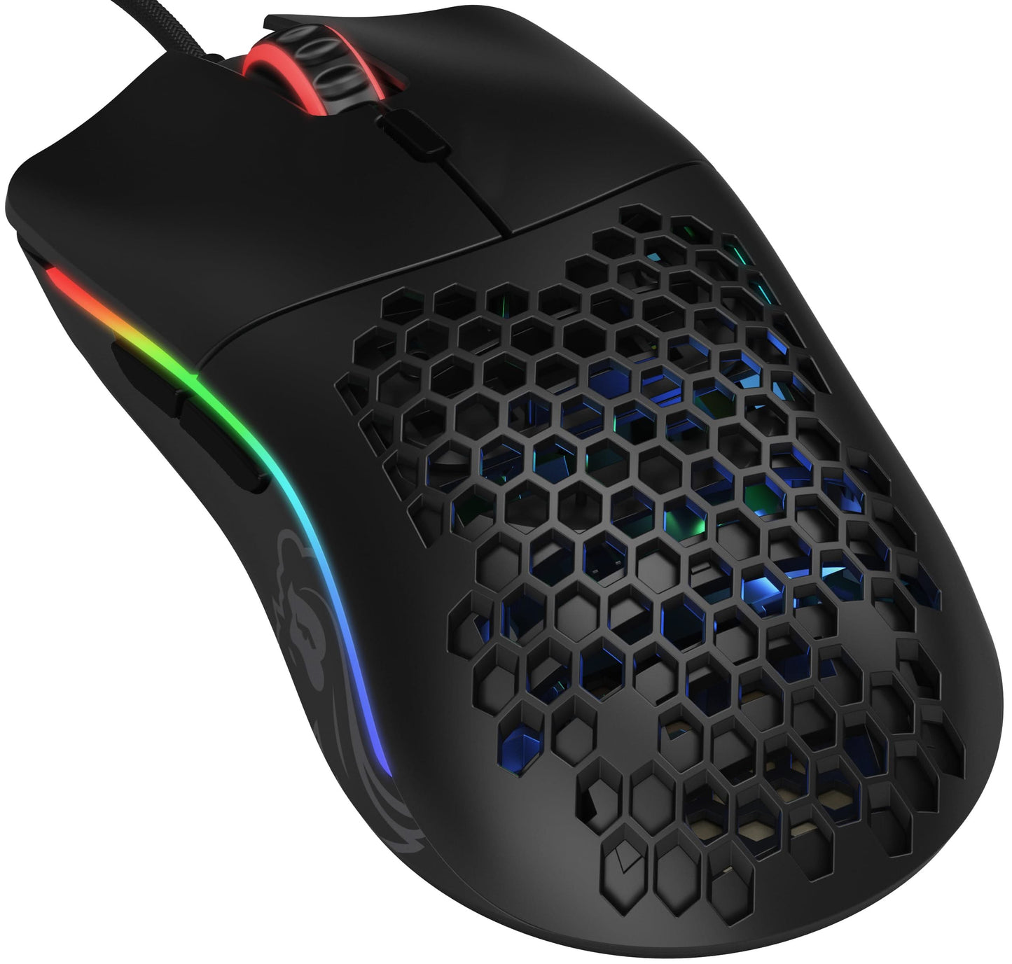 Glorious Model O Wired Gaming Mouse, 67g, Pixart 3360, RGB, Black