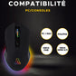 The G-Lab Kult Helium Gaming-Maus, 6400 DPI, USB, LED, 6 Tasten
