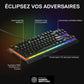 SteelSeries Apex 3 TKL Gaming-Tastatur AZERTY, RGB 8 Zonen, Kompakt