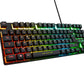 G-Lab Keyz Caesium TKL Gaming-Tastatur AZERTY, RGB, 87 Tasten – Schwarz