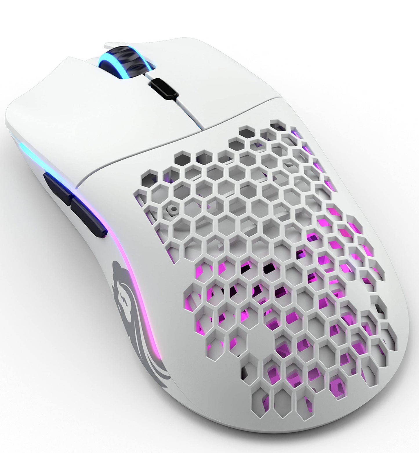 Glorious Model O Wireless Gaming Mouse, 69g, RGB, 71h Battery, White