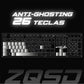 Spirit of Gamer X Pro K1 RGB Semi-Mechanisch, QWERTY ES, USB