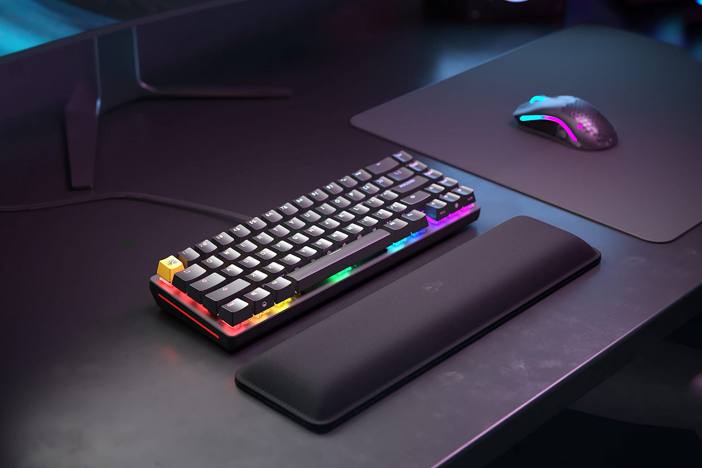 Glorious GMMK 2 Compact (65%) Clavier Méca AZERTY, RGB, Aluminium