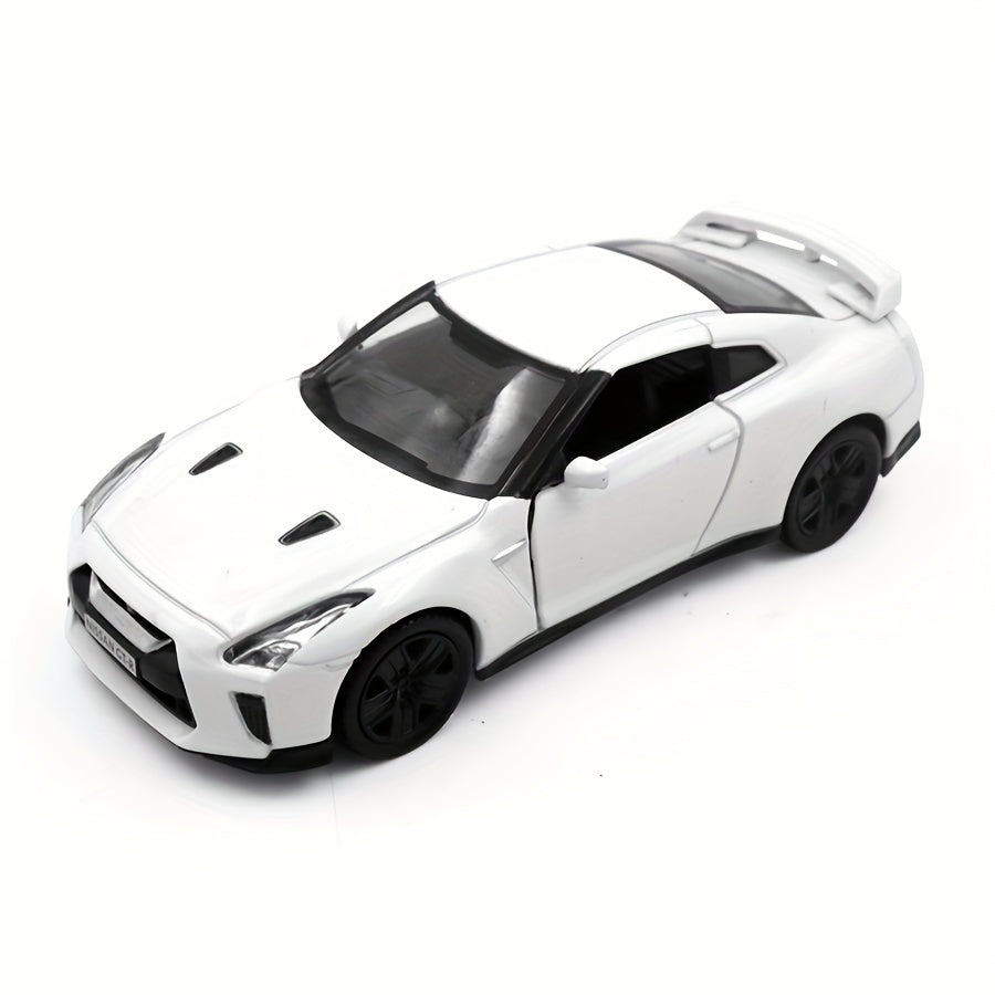 1:36 Alloy Nissan GT-R (R35) Sports Car Model – Die-Cast Toy with Return Force