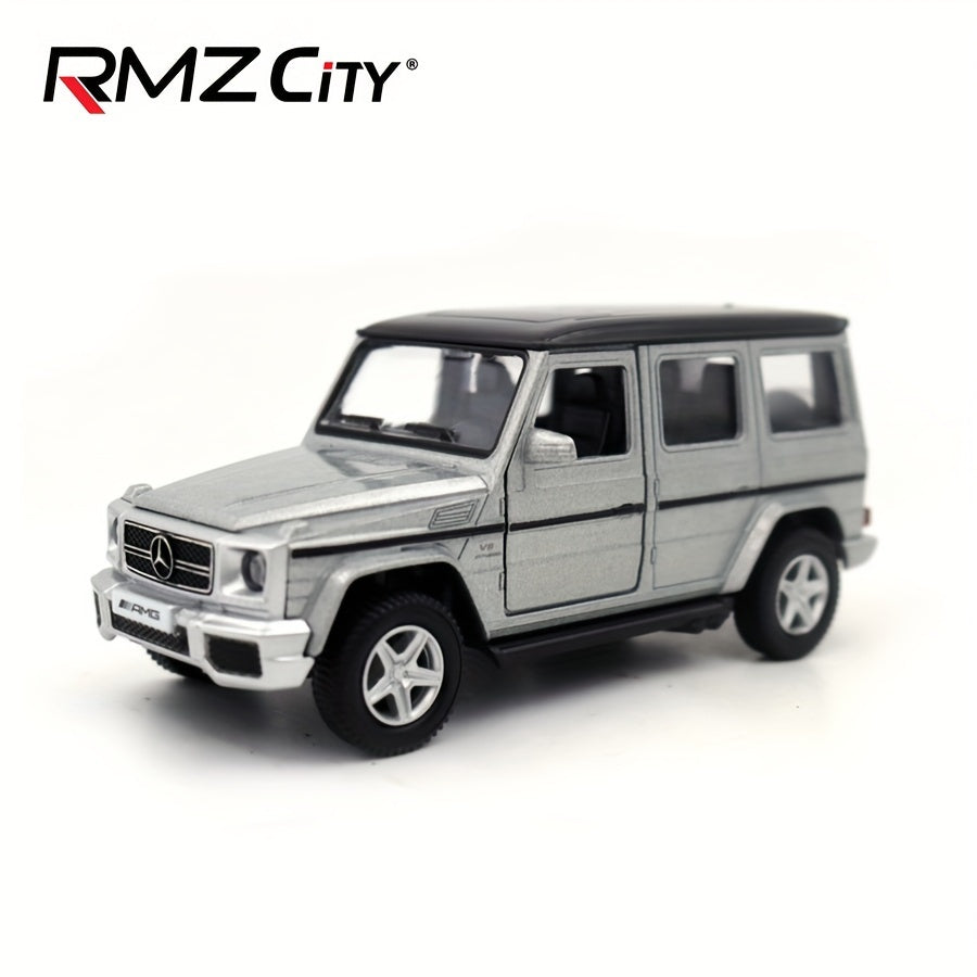 1:36 Scale Golden Mercedes-AMG G63 Off-Road Vehicle – Inertia Toy for Boys