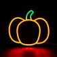 Halloween Pumpkin Neon Sign – USB Jack-o'-Lantern LED Light with Switch