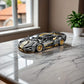 Black & Golden Racing Car – Technology Building Blocks Sports Car Model